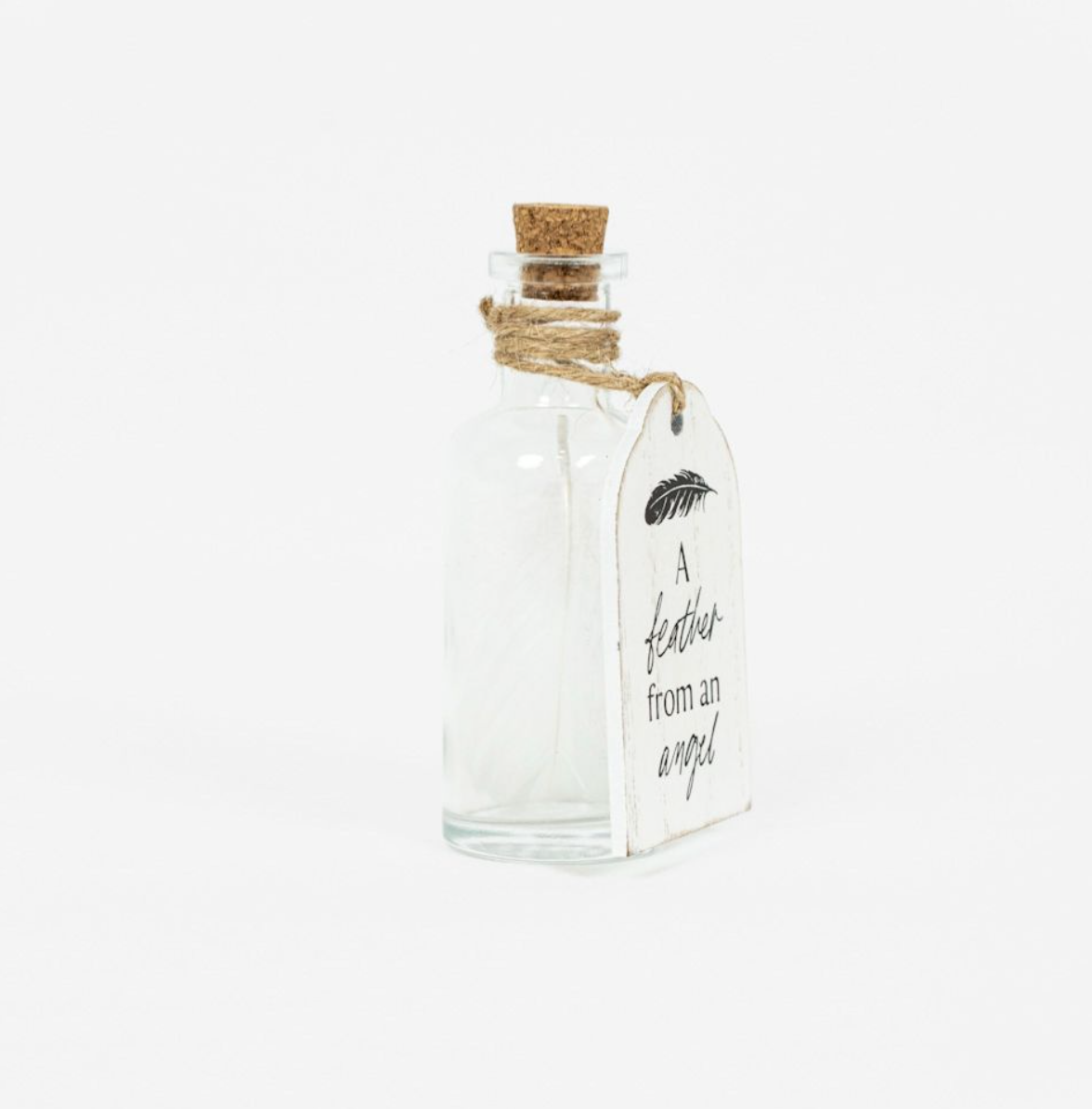 A Feather from an Angel Message in a Bottle