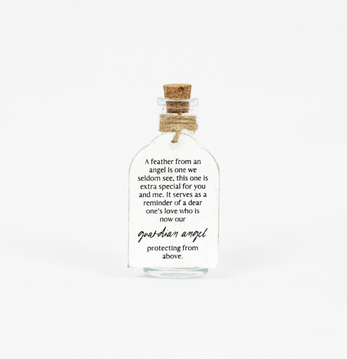 A Feather from an Angel Message in a Bottle