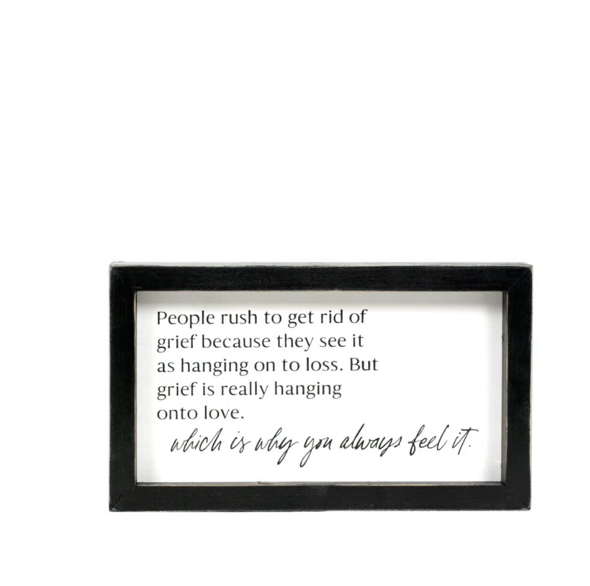 Grief Sign