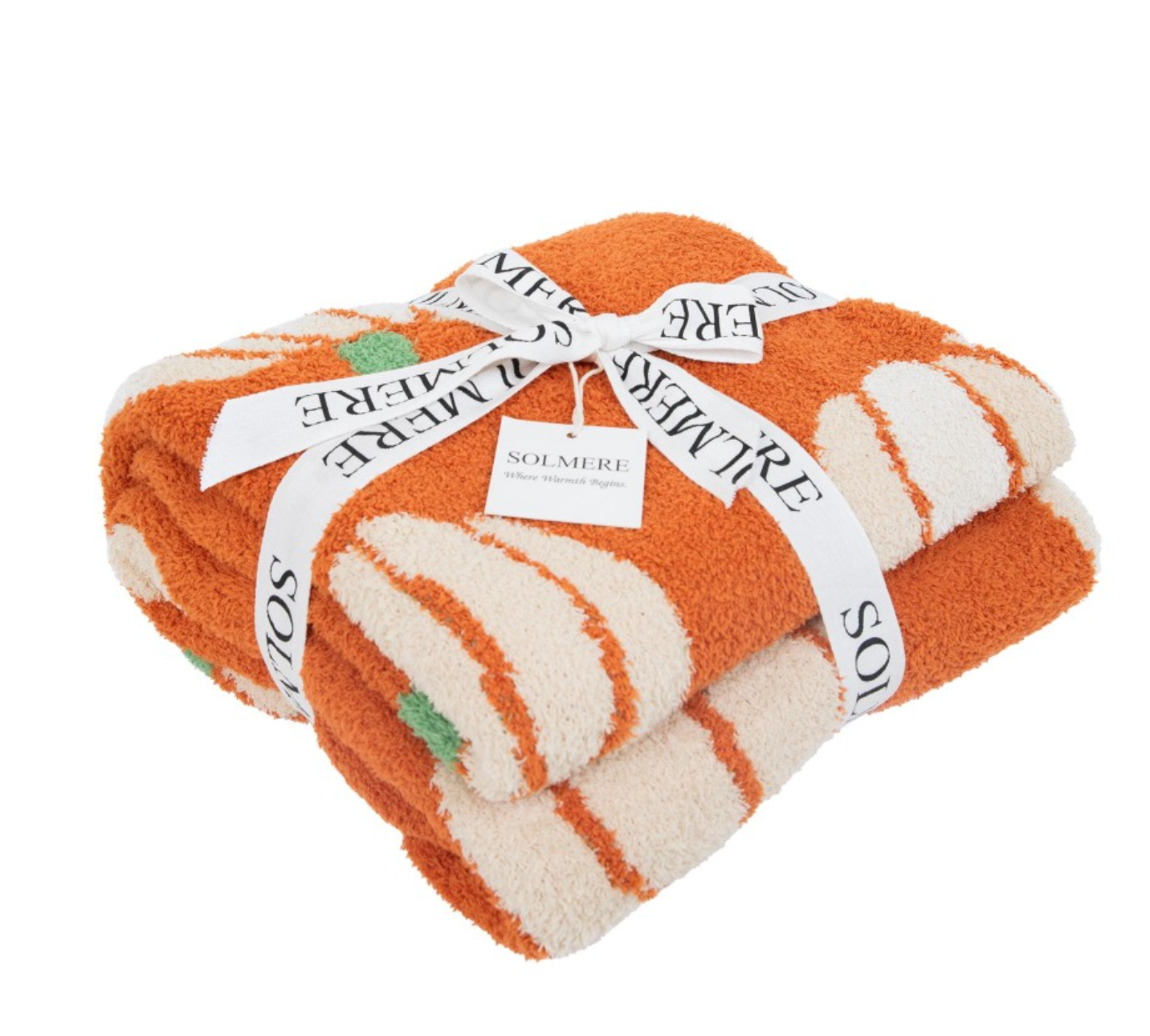 Animated Pumpkin Luxe Blanket