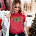 Leopard Mama/Mini Christmas Tree Graphic Tee *PINK FRIDAY*