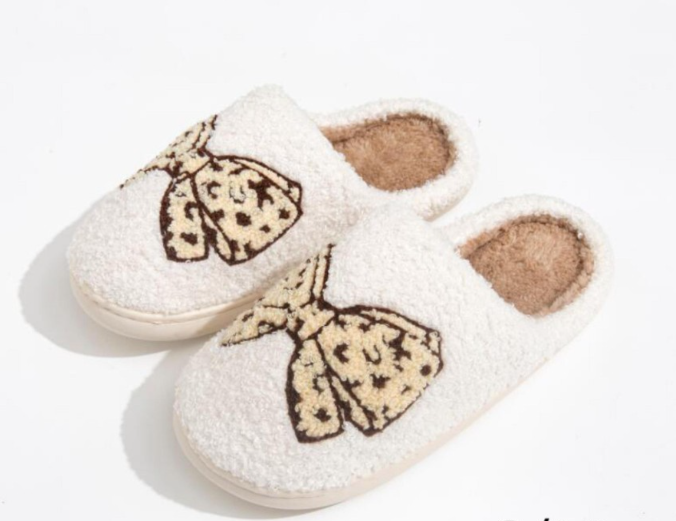 Bow Slippers in 4 Prints