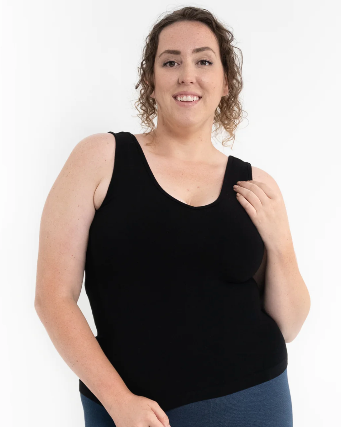 Just Say Yes Built in Reversible Bra Tank