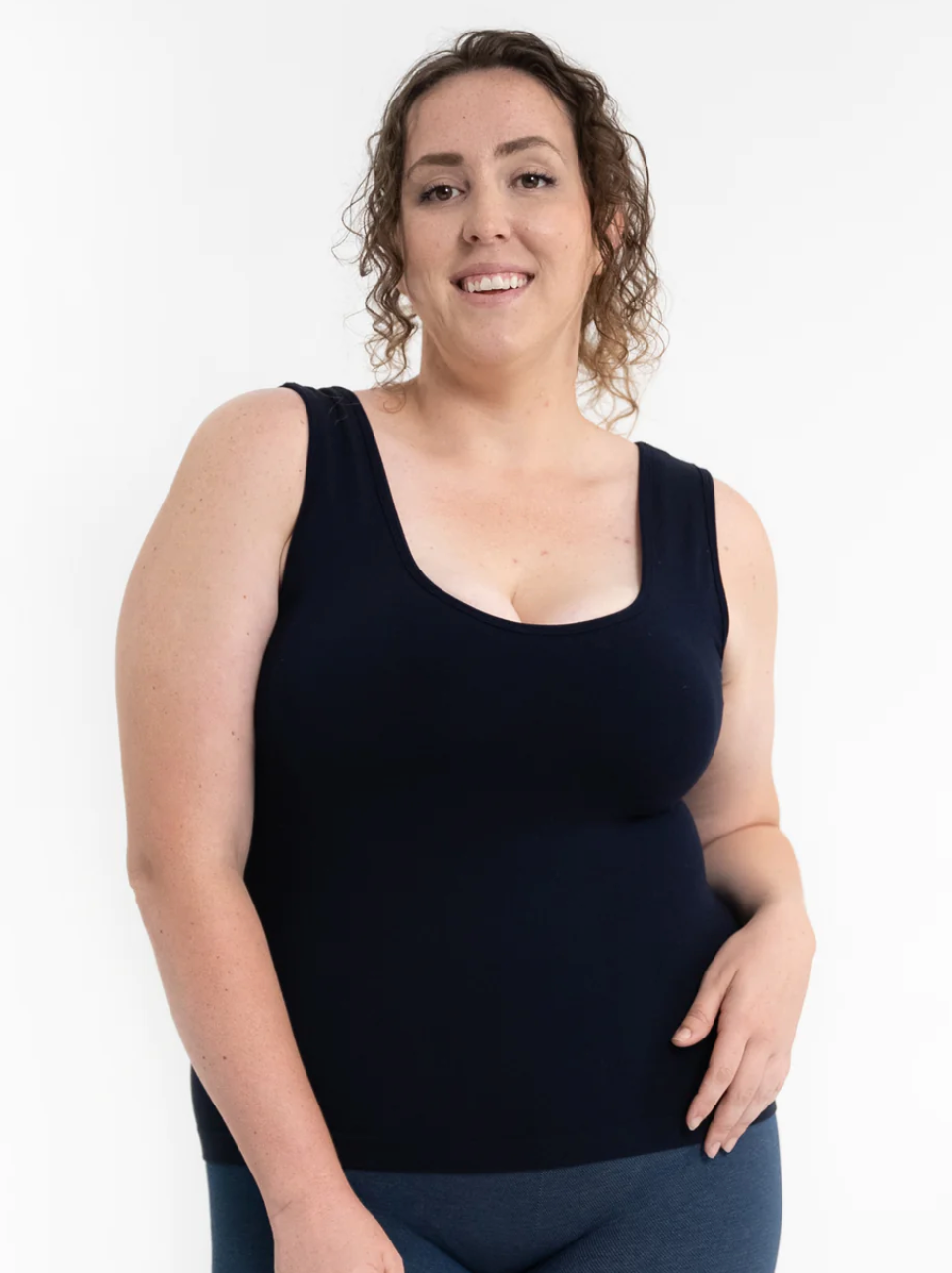 Just Say Yes Built in Reversible Bra Tank