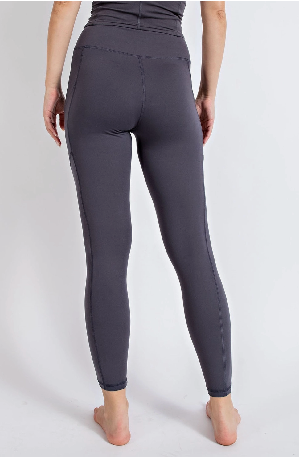 Butter Soft Basic Full Length Leggings with Pockets