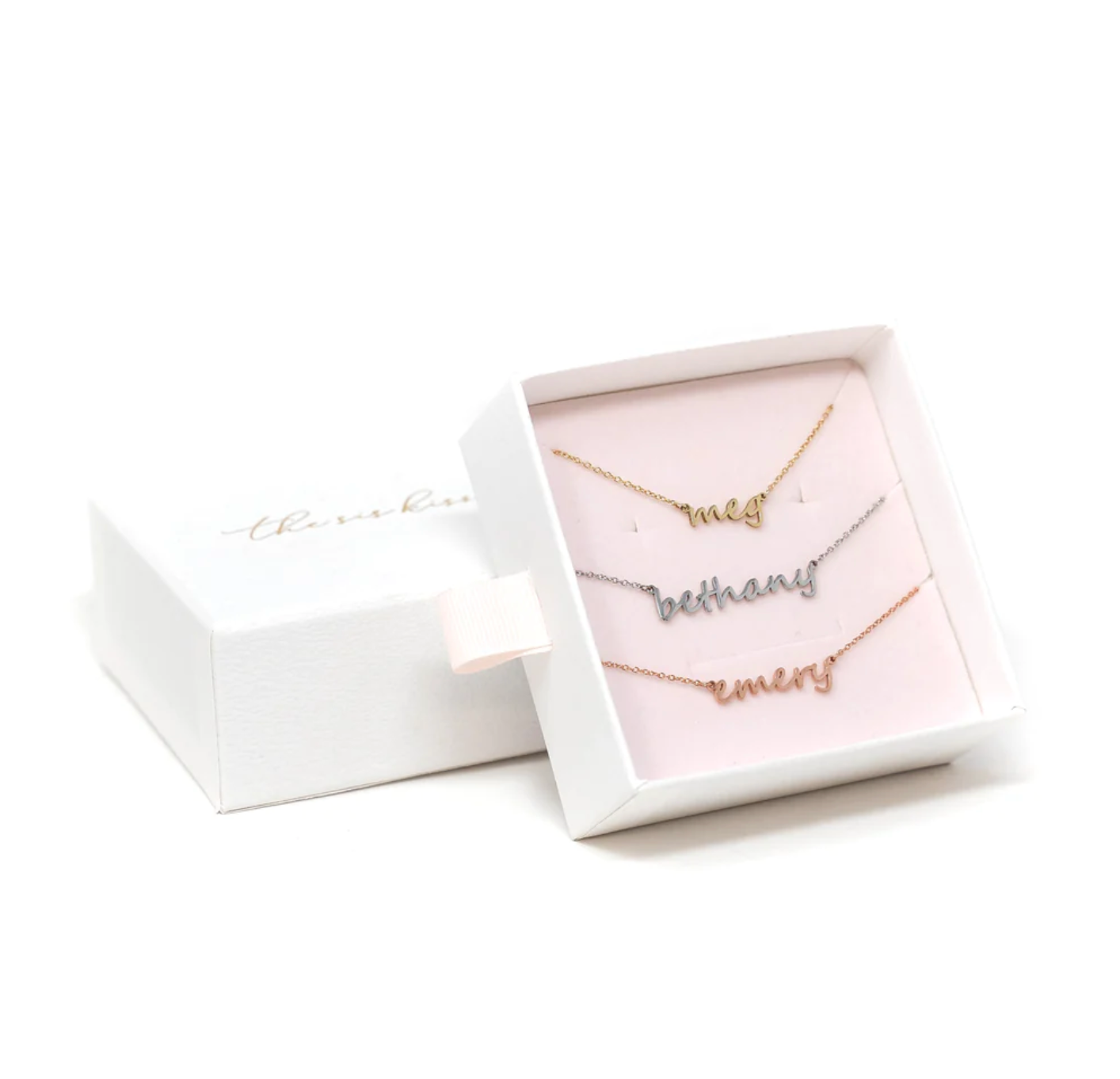 Custom Dainty Name Necklace