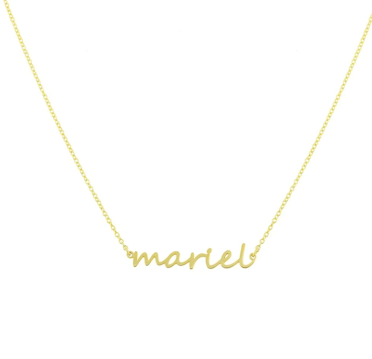 Custom Dainty Name Necklace