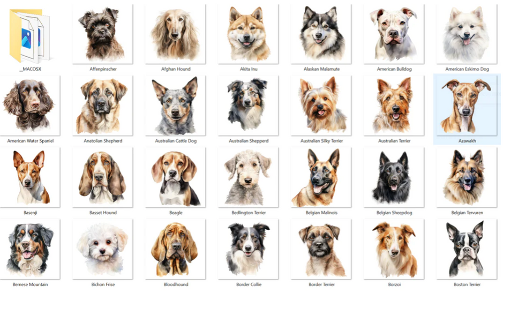 Dog Mama Custom Watercolor Crewneck