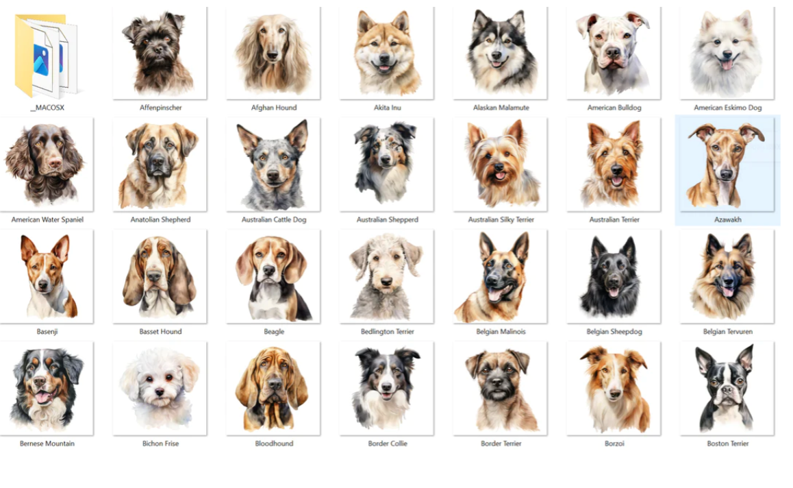 Dog Mama Custom Watercolor Crewneck