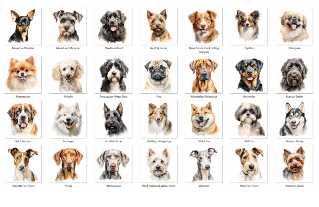 Dog Mama Custom Watercolor Crewneck