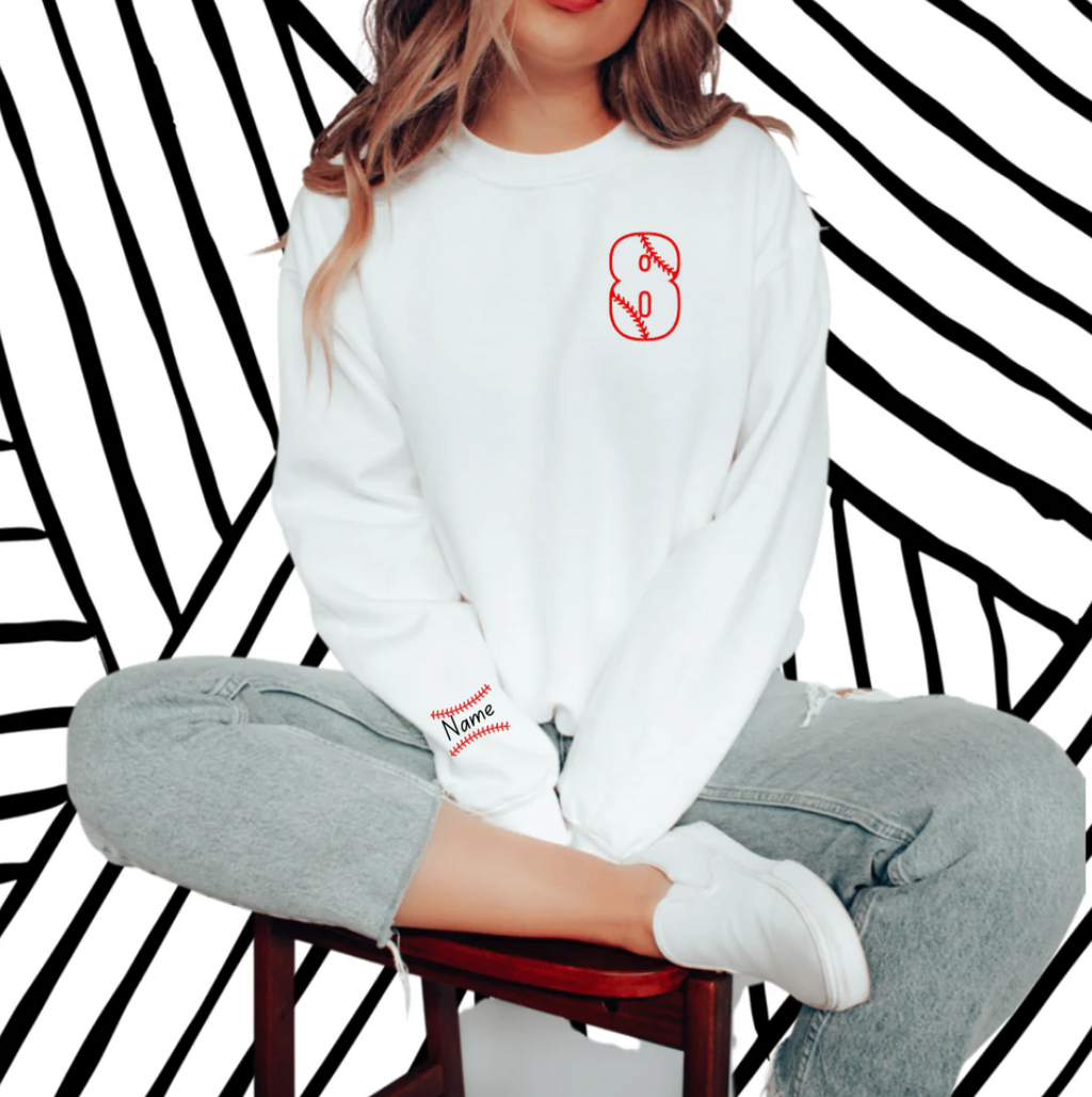 Softball/Baseball Custom Crewneck