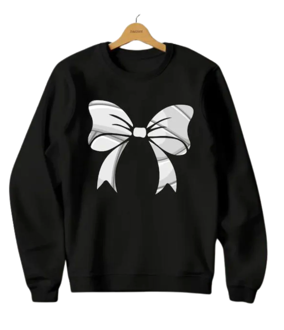 Wrapped in a Bow Sports Mama Crewneck