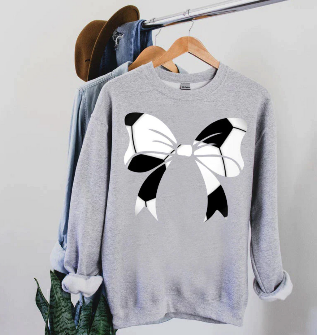 Wrapped in a Bow Sports Mama Crewneck