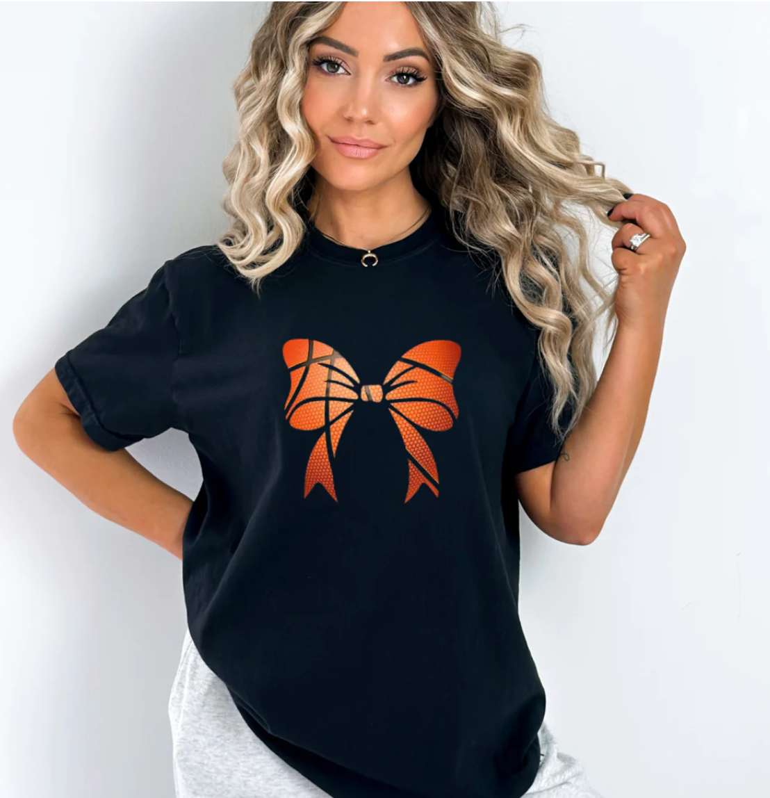 Wrapped in a Bow Sports Mama Crewneck