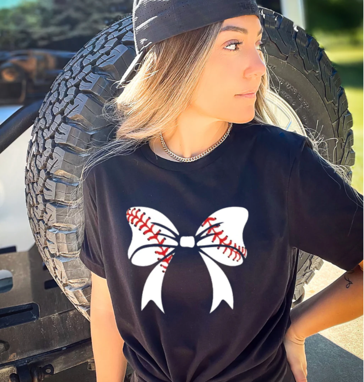 Wrapped in a Bow Sports Mama Crewneck