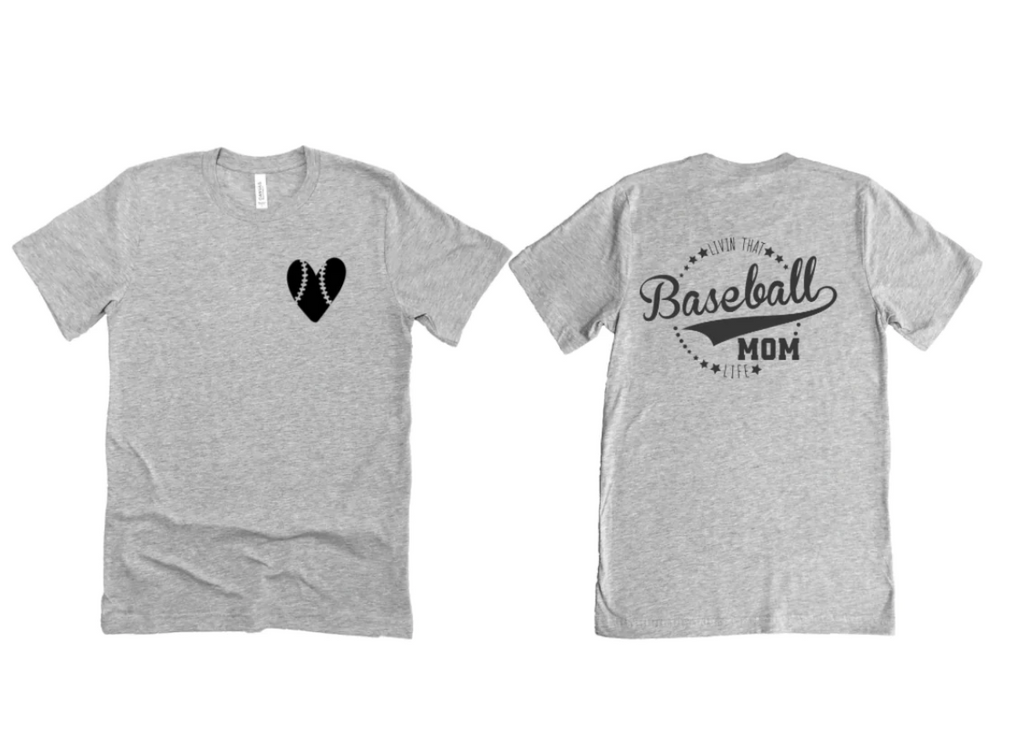 Baseball Mom Life Tee