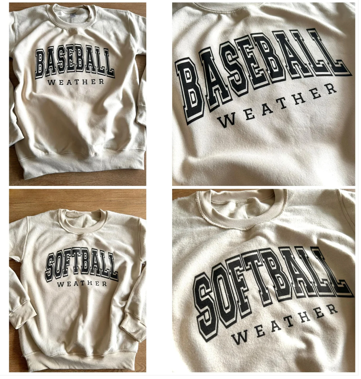 Baseball/Softball Reversible Sweatshirt