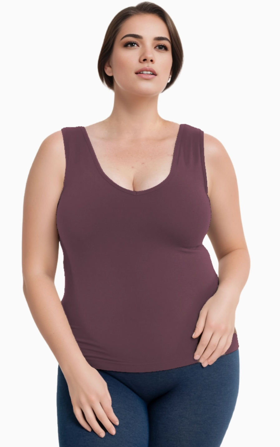 Just Say Yes Built in Reversible Bra Tank