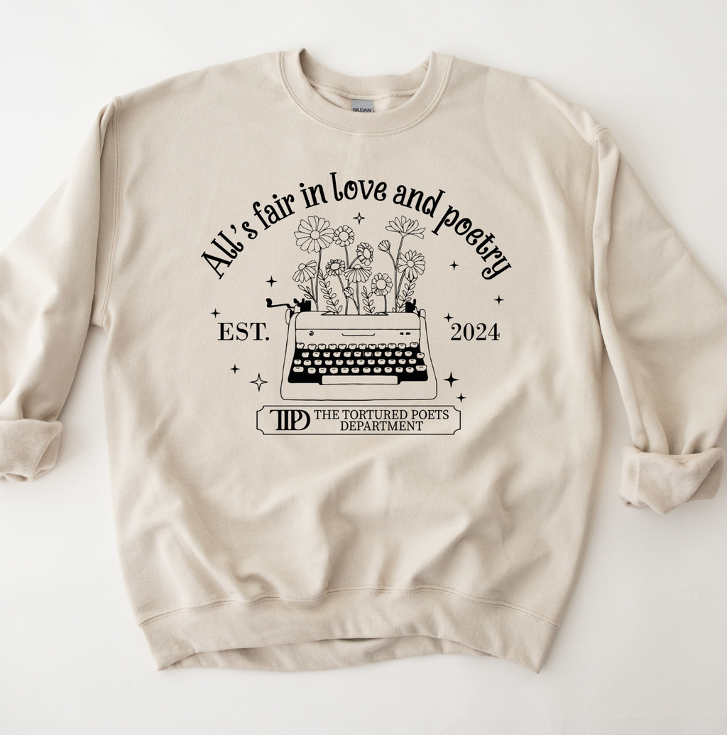 All's Fair in Love Graphic Crewneck