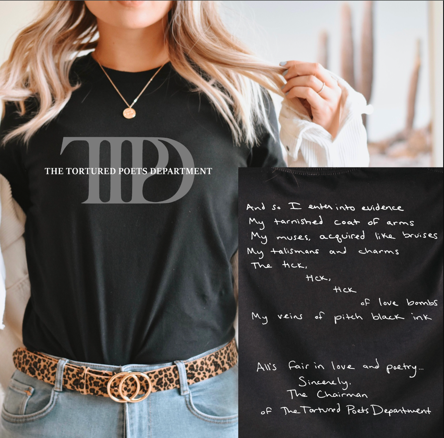 Chairman of Front/Back TTPD Graphic Tee