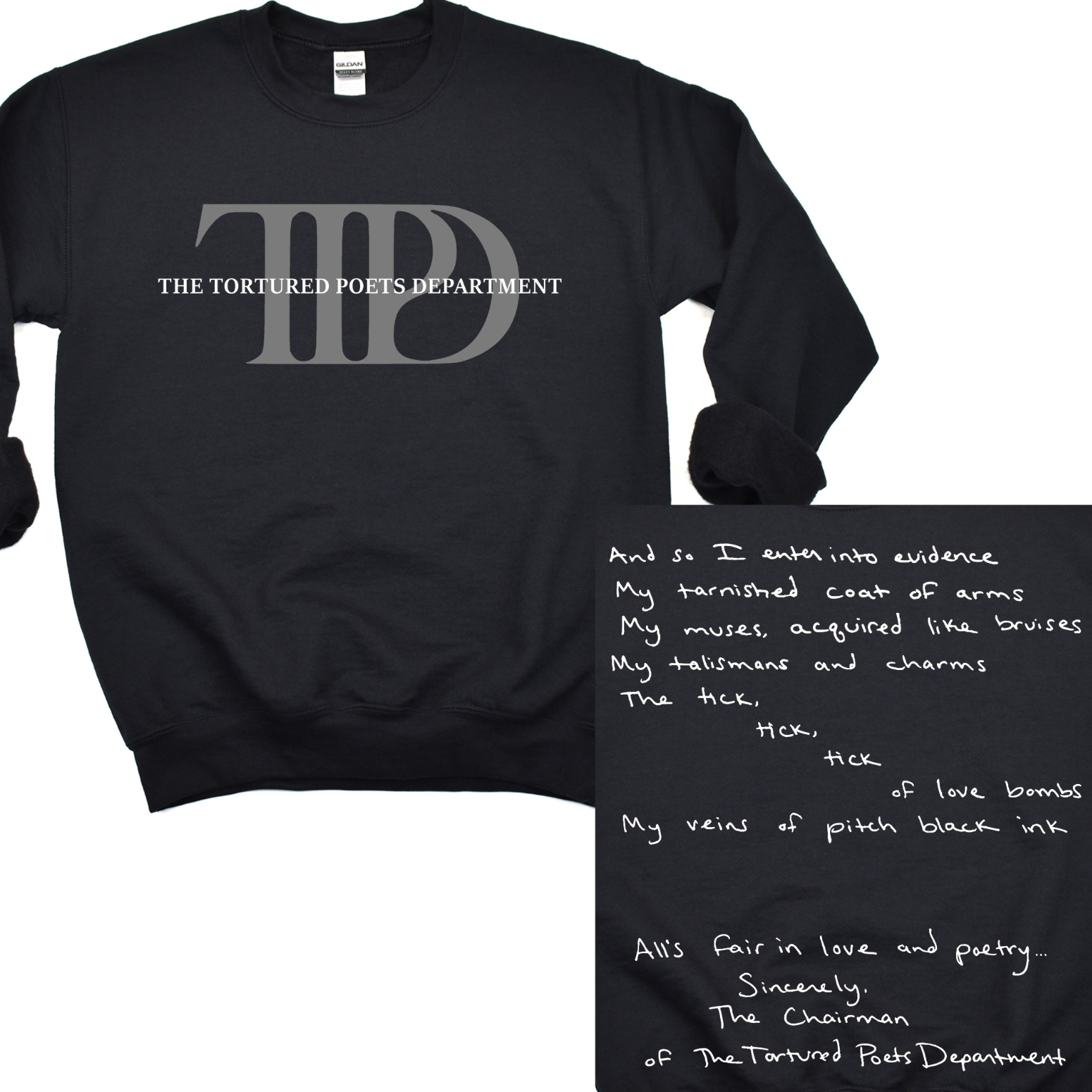 Chairman of Front/Back TTPD Crewneck