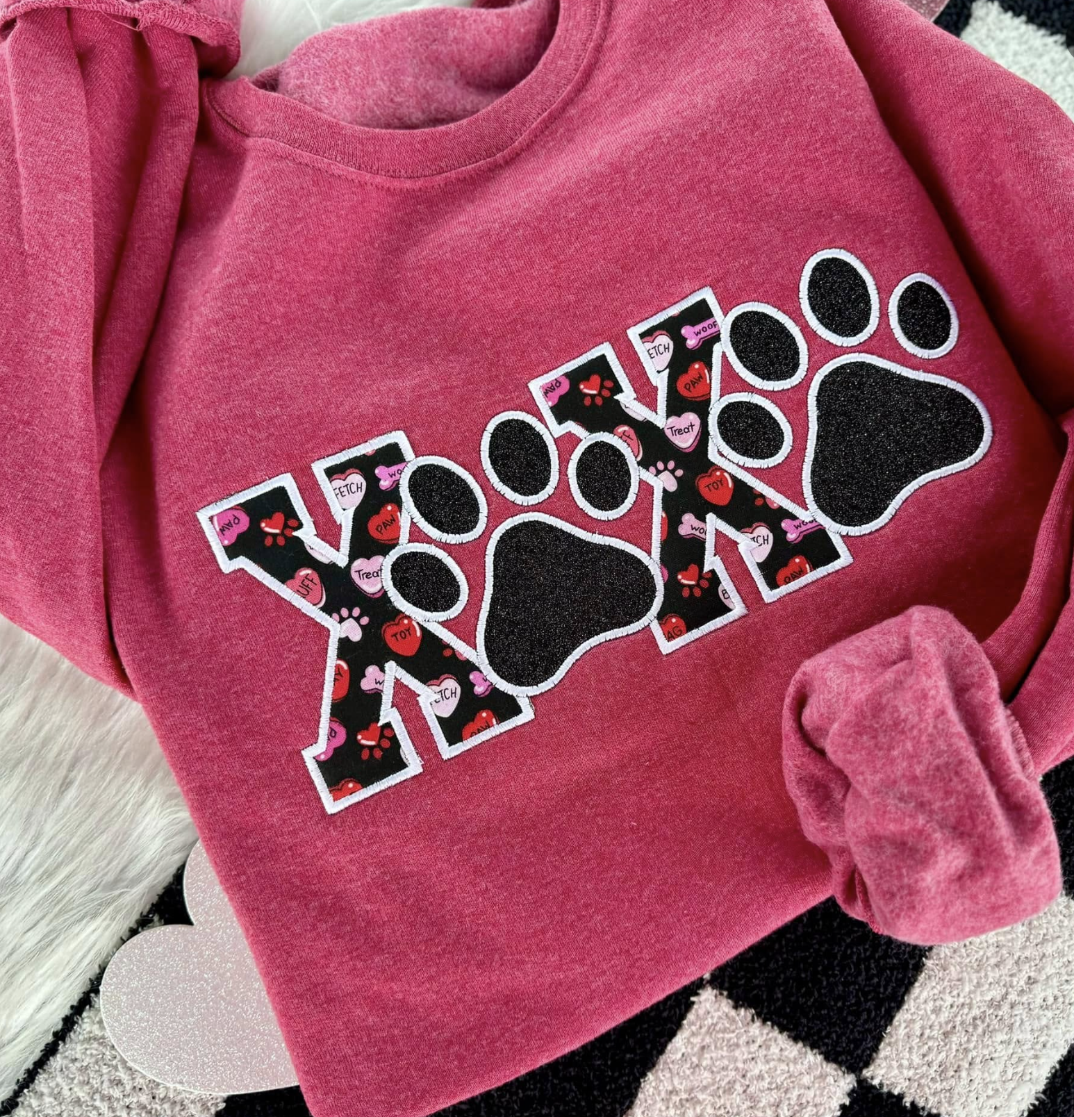 Pawsitively Perfect XOXO Crewneck Pullover