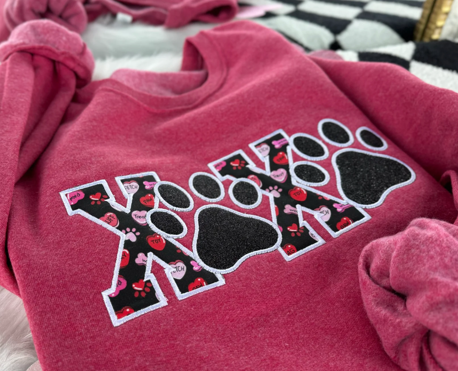 Pawsitively Perfect XOXO Crewneck Pullover