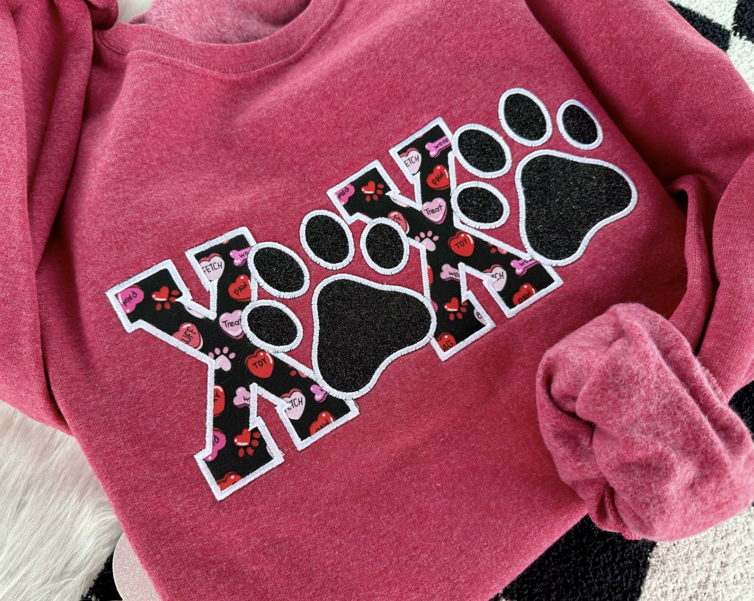 Pawsitively Perfect XOXO Crewneck Pullover