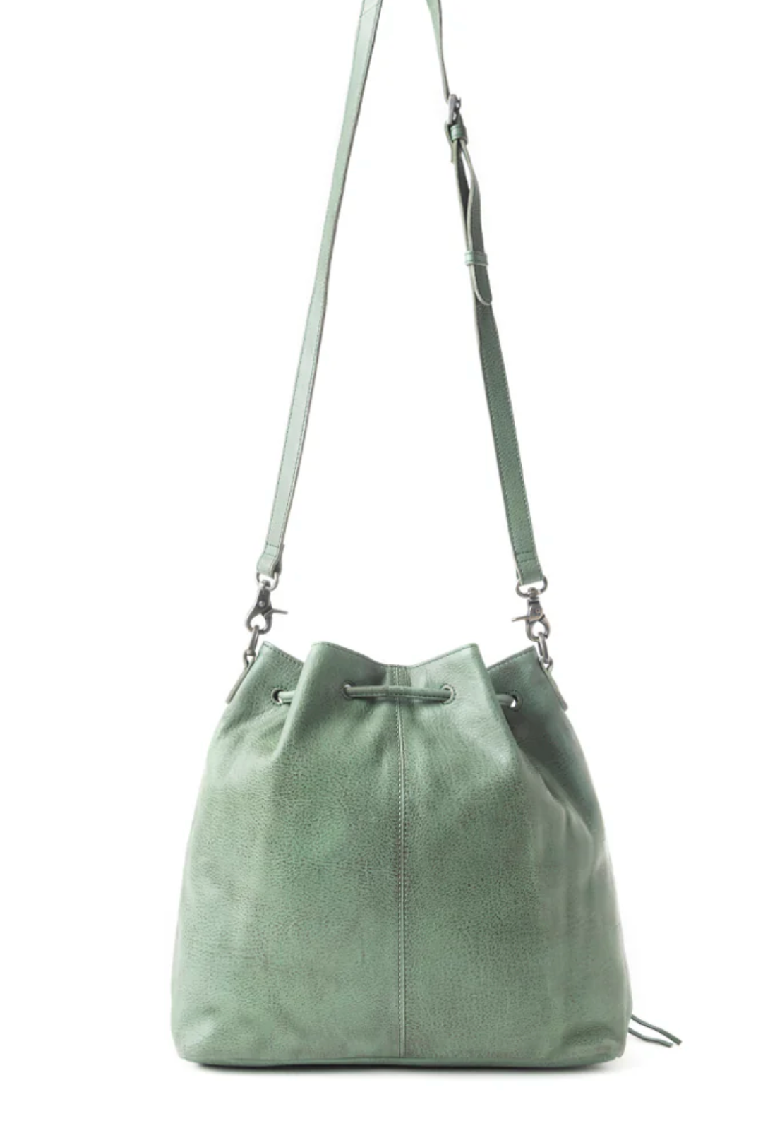 Mika Saddle Bucket Bag In 2 Colors