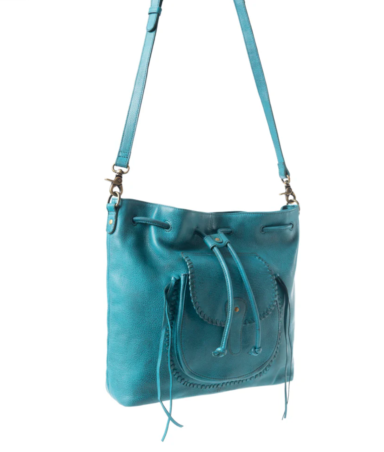 Mika Saddle Bucket Bag In 2 Colors