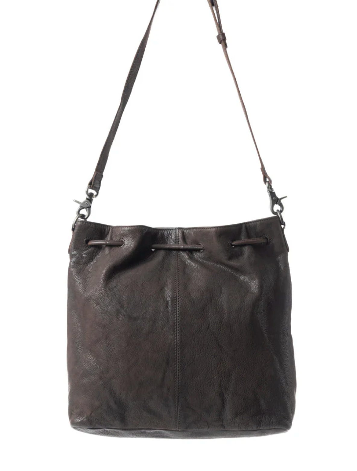 Mika Saddle Bucket Bag In 2 Colors