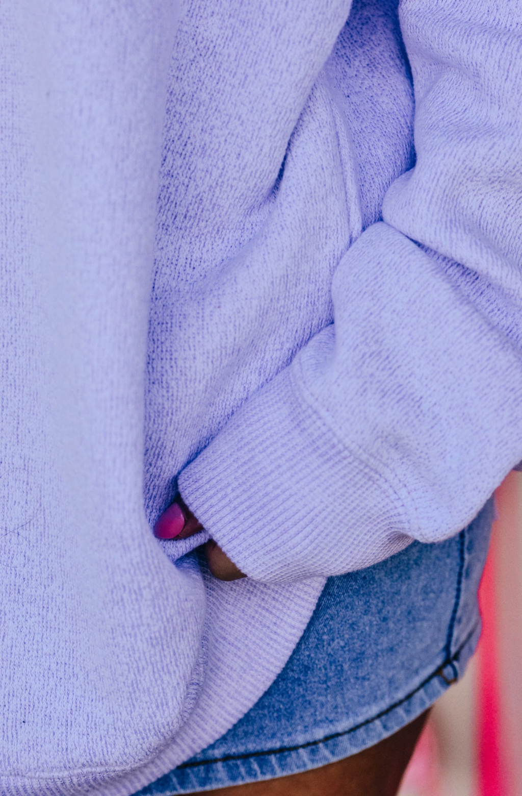 Luxe Puffer Love Crewneck