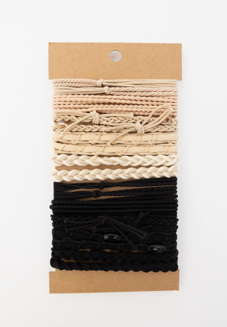 Hair Tie Bracelet Stacks - 20 Bands