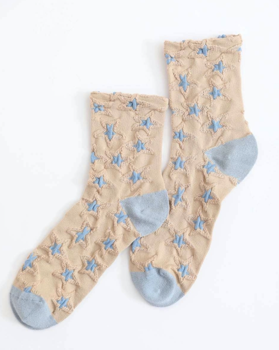 Star Print Eco-Friendly Socks