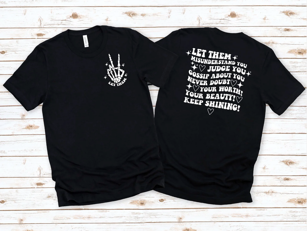 Let Them Peace Tee/Crewneck