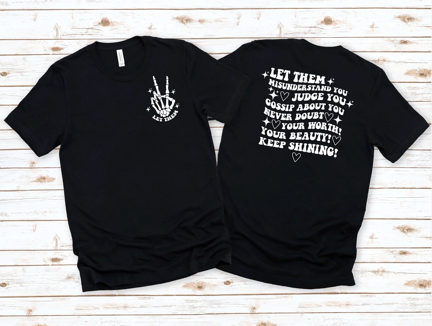 Let Them Peace Tee/Crewneck