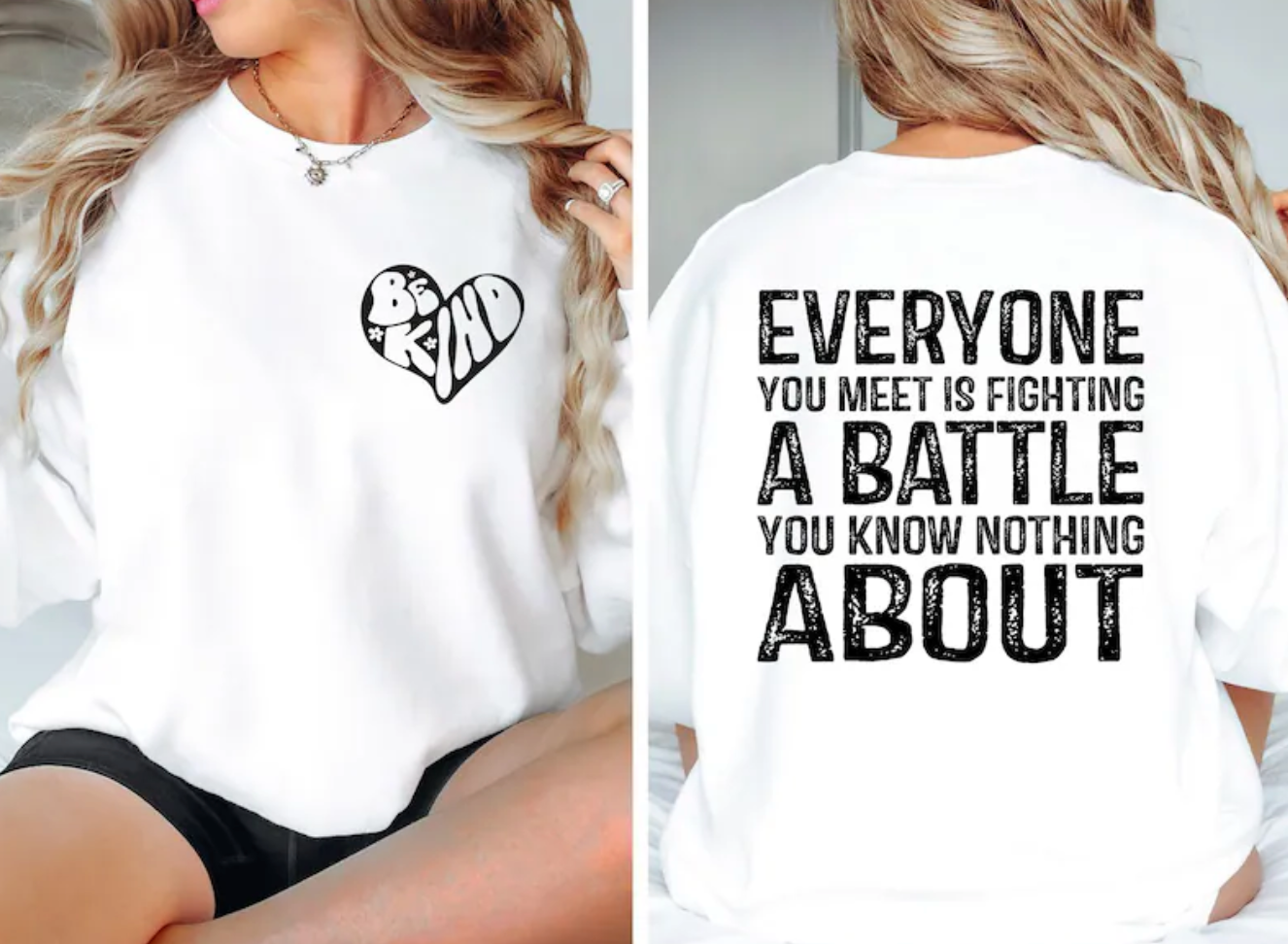 Everyone's Fighting a Battle Crewneck