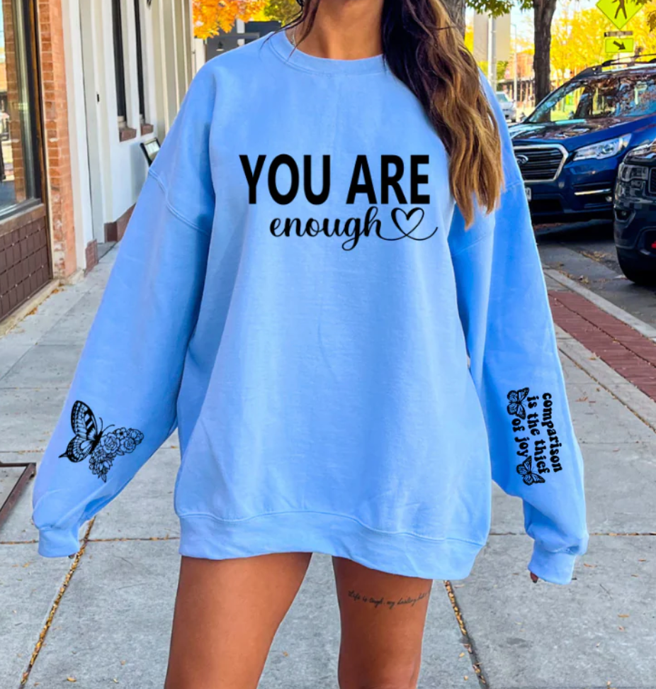 Comparison if the Thief of Joy Custom Crewneck