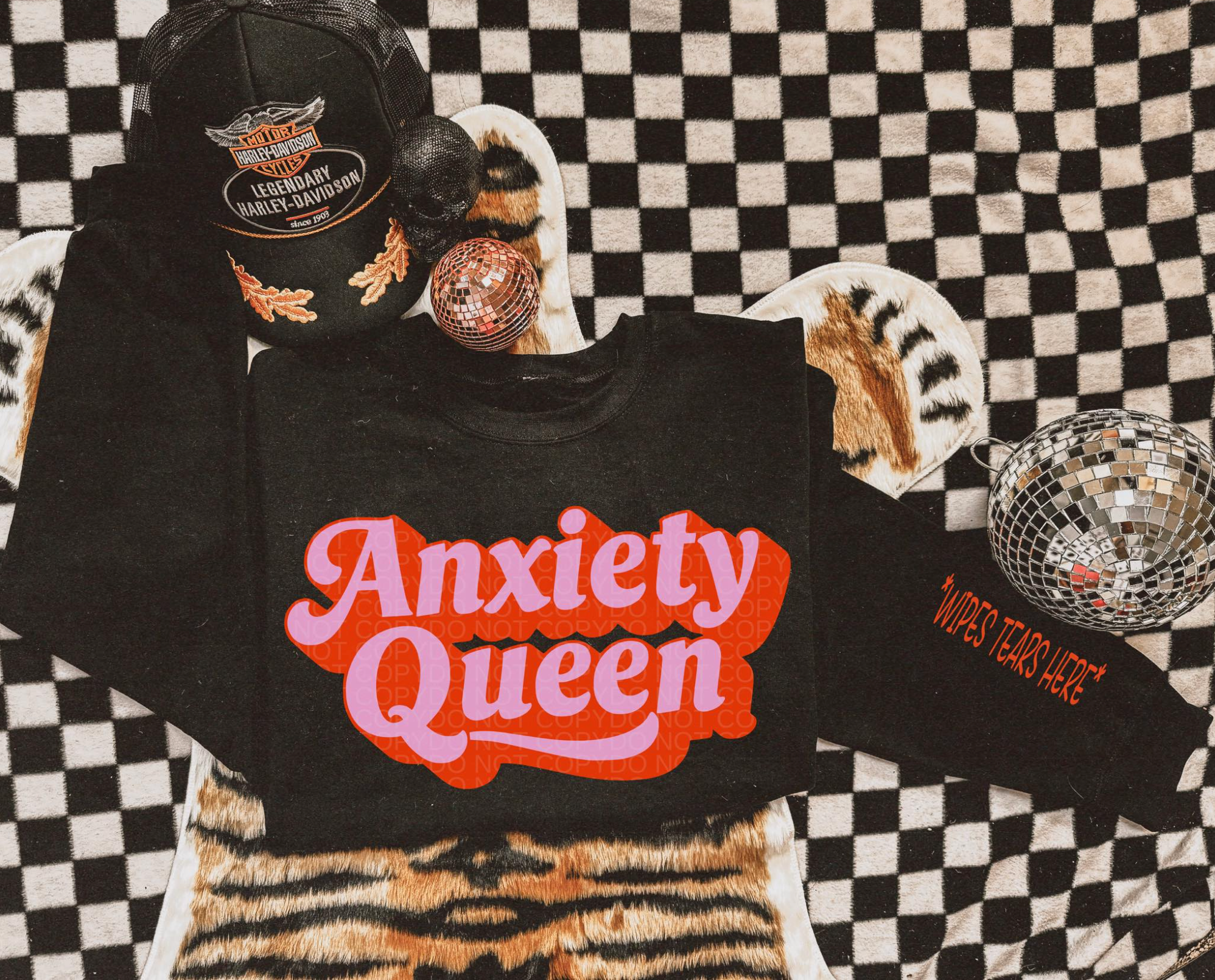 Anxiety Queen Custom Crewneck