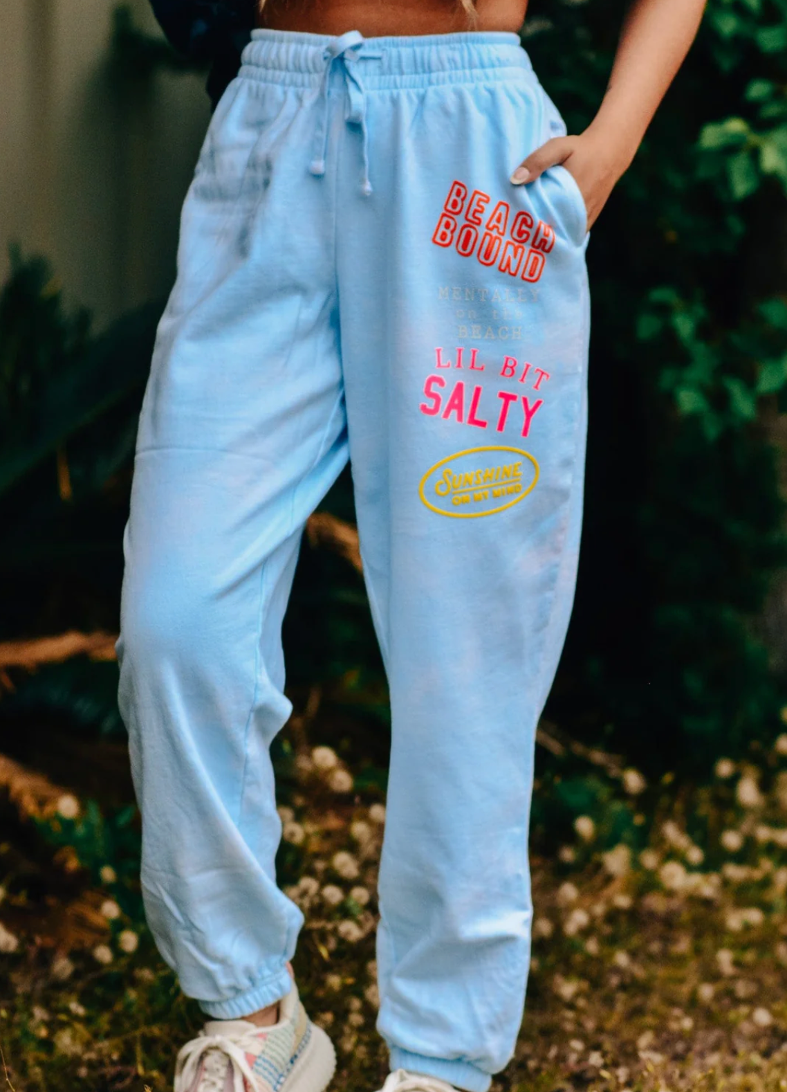 Lil Bit Salty Tie Dye Joggers by Southern Bliss