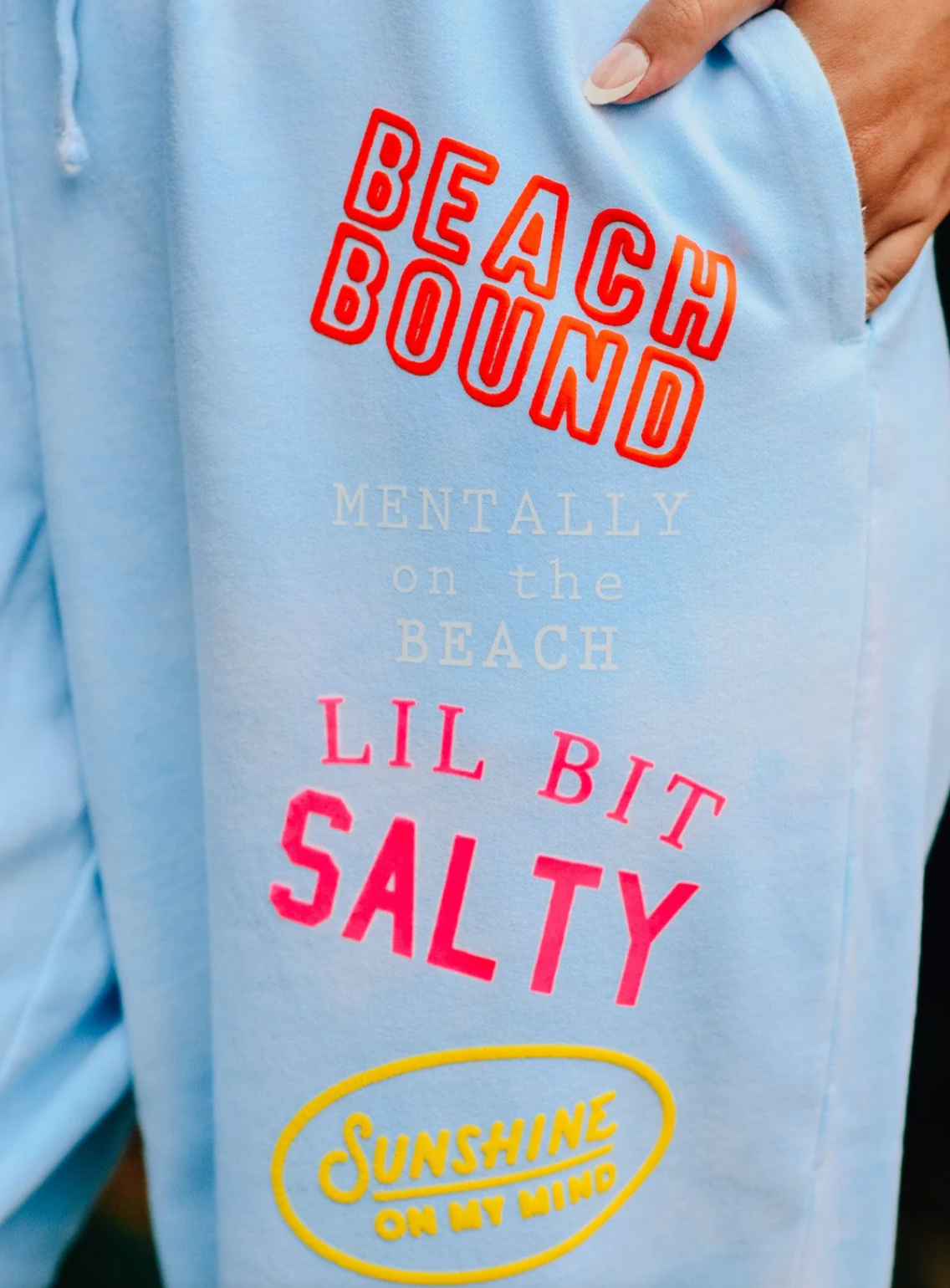 Lil Bit Salty Tie Dye Joggers by Southern Bliss