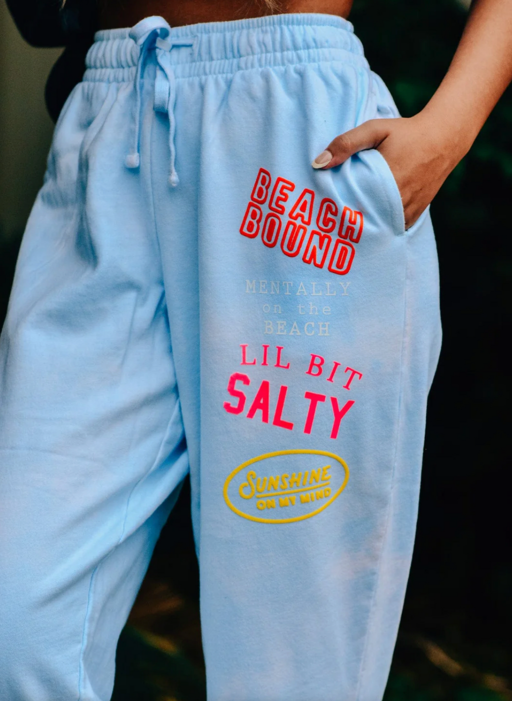 Lil Bit Salty Tie Dye Joggers by Southern Bliss
