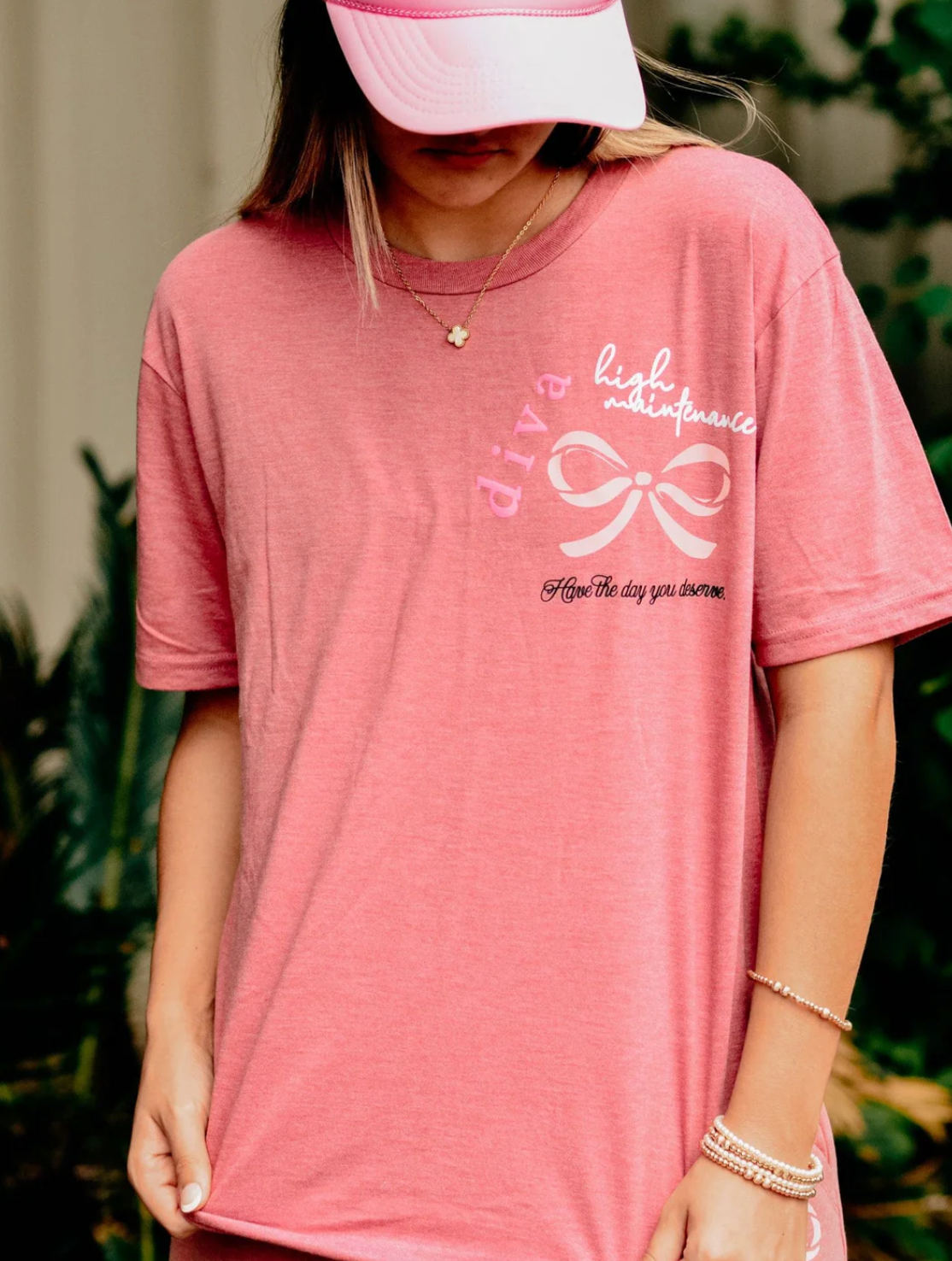 Diva Mauve Tee by Southern Bliss