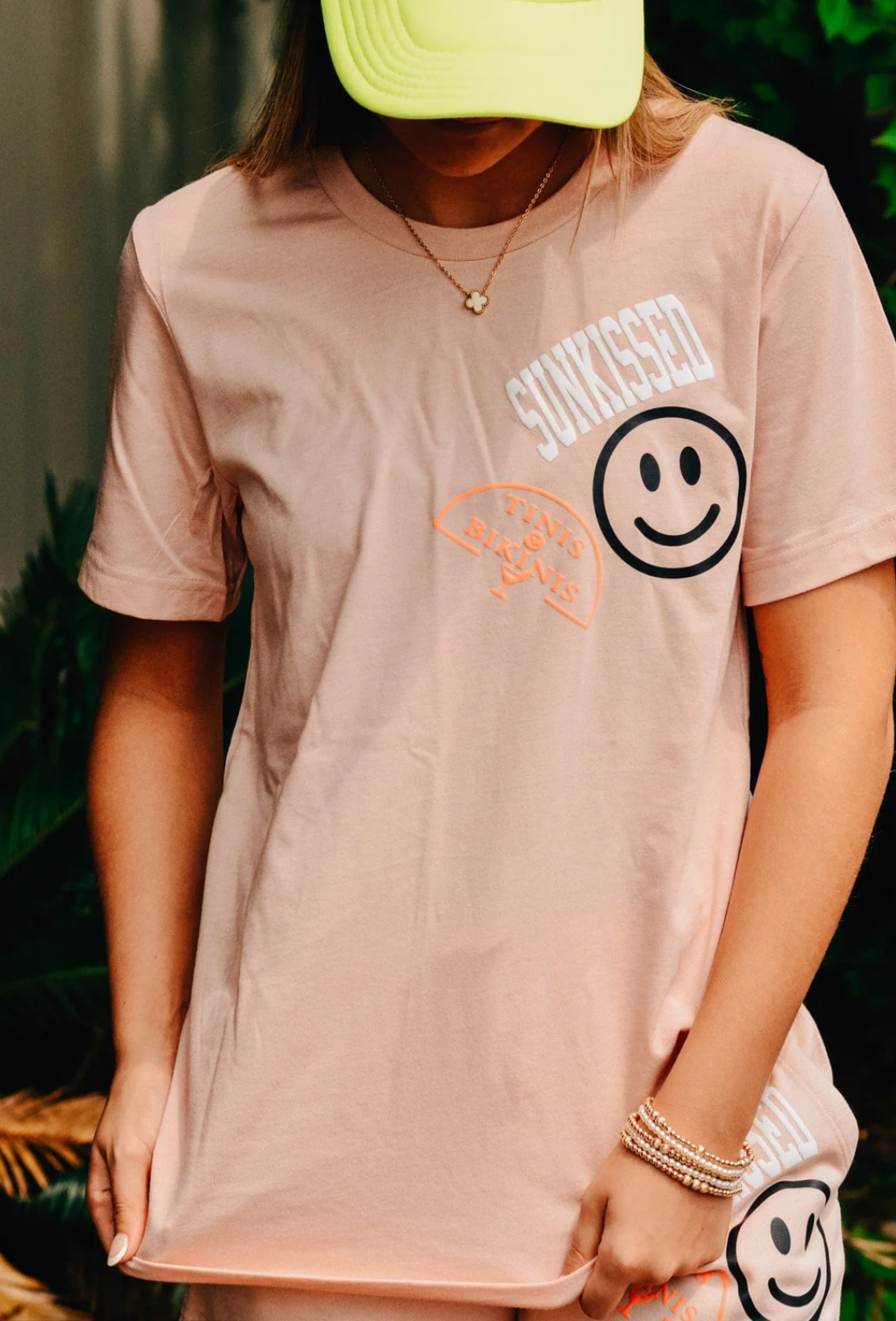 Sunkissed Peach Tee by Southern Bliss