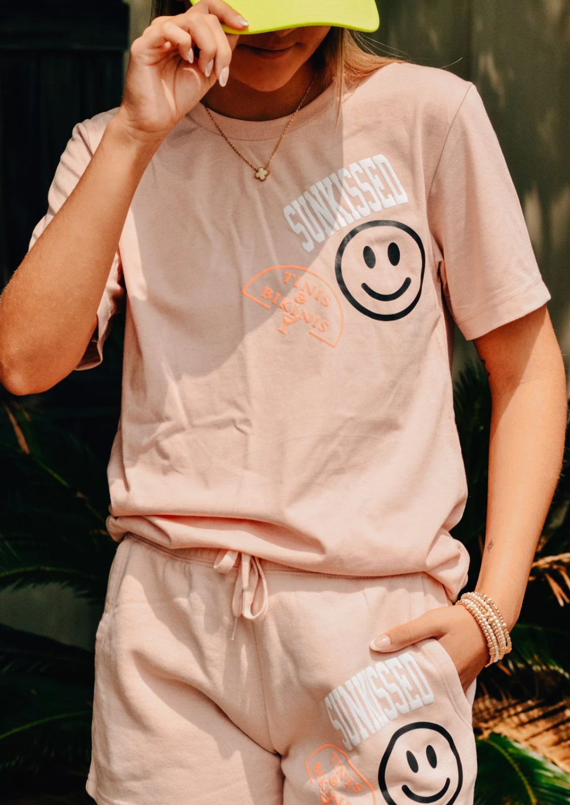 Sunkissed Peach Tee by Southern Bliss