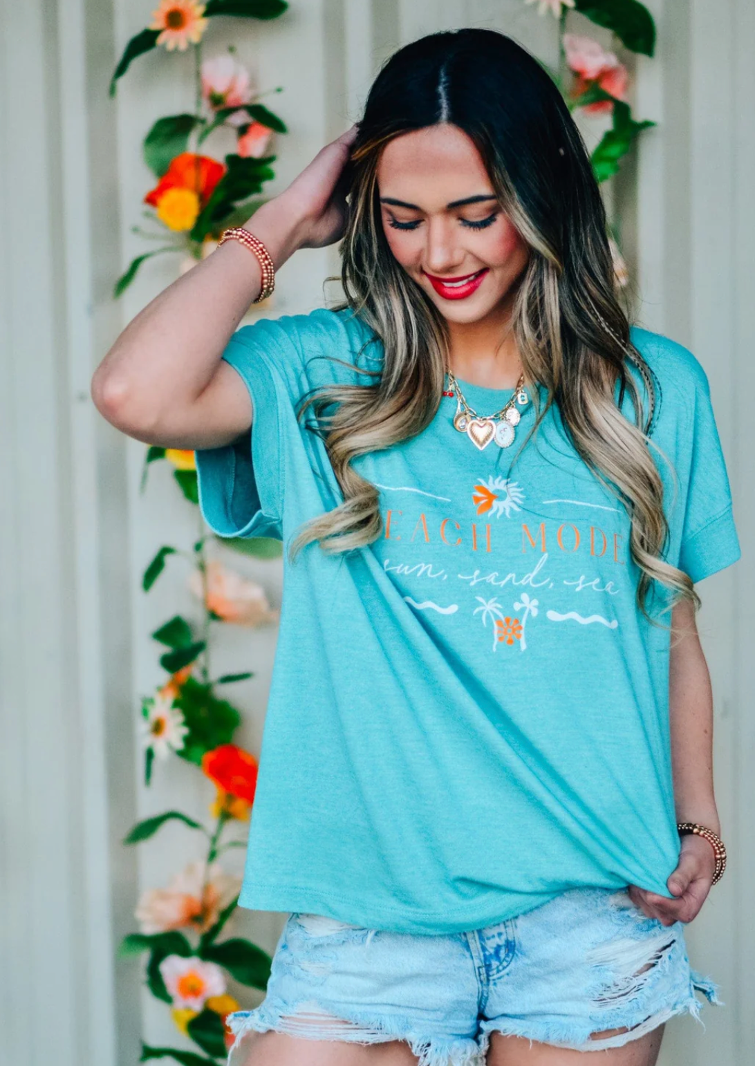 Beachy Mode Tee by Southern Bliss