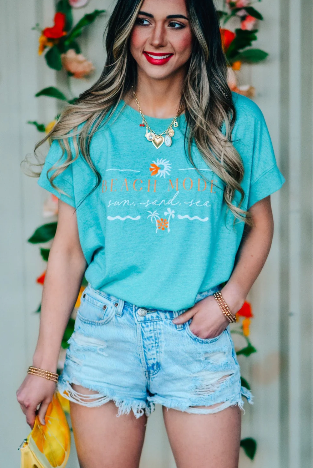 Beachy Mode Tee by Southern Bliss