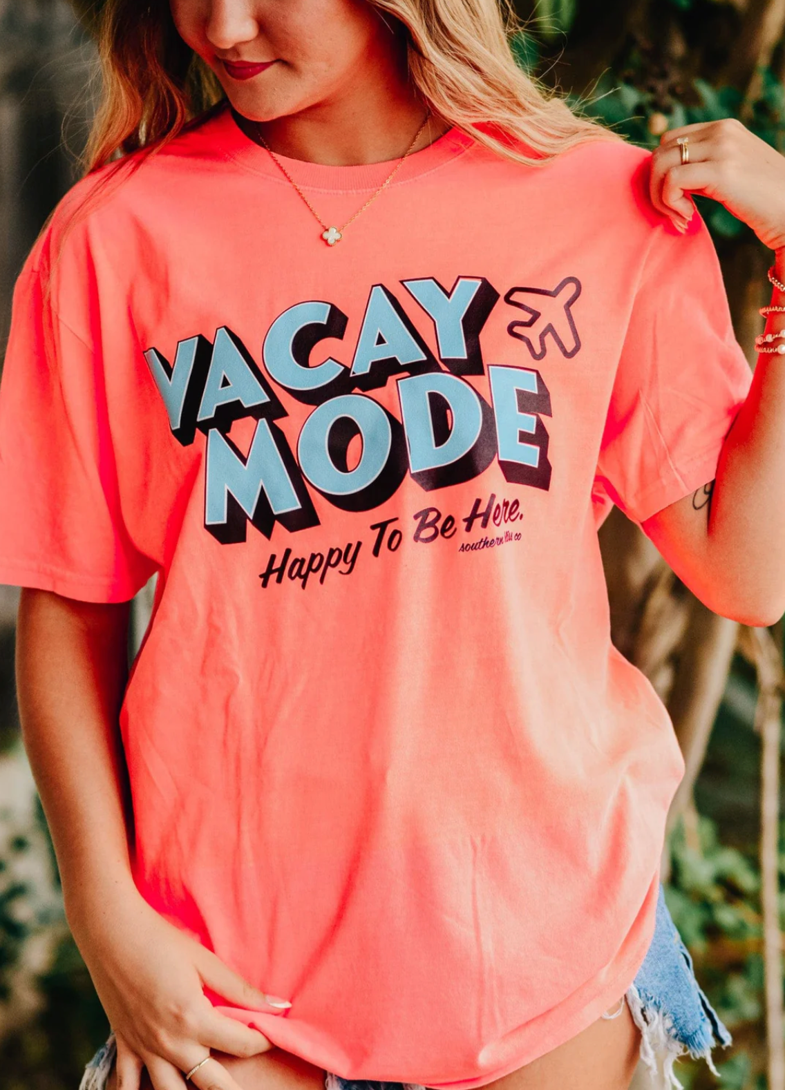 Vacay Mode Tee by Southern Bliss