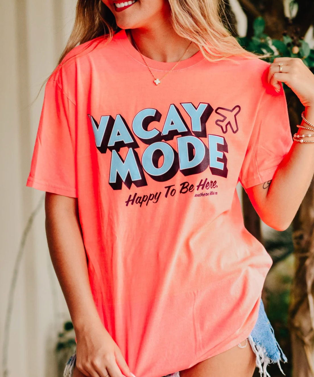 Vacay Mode Tee by Southern Bliss