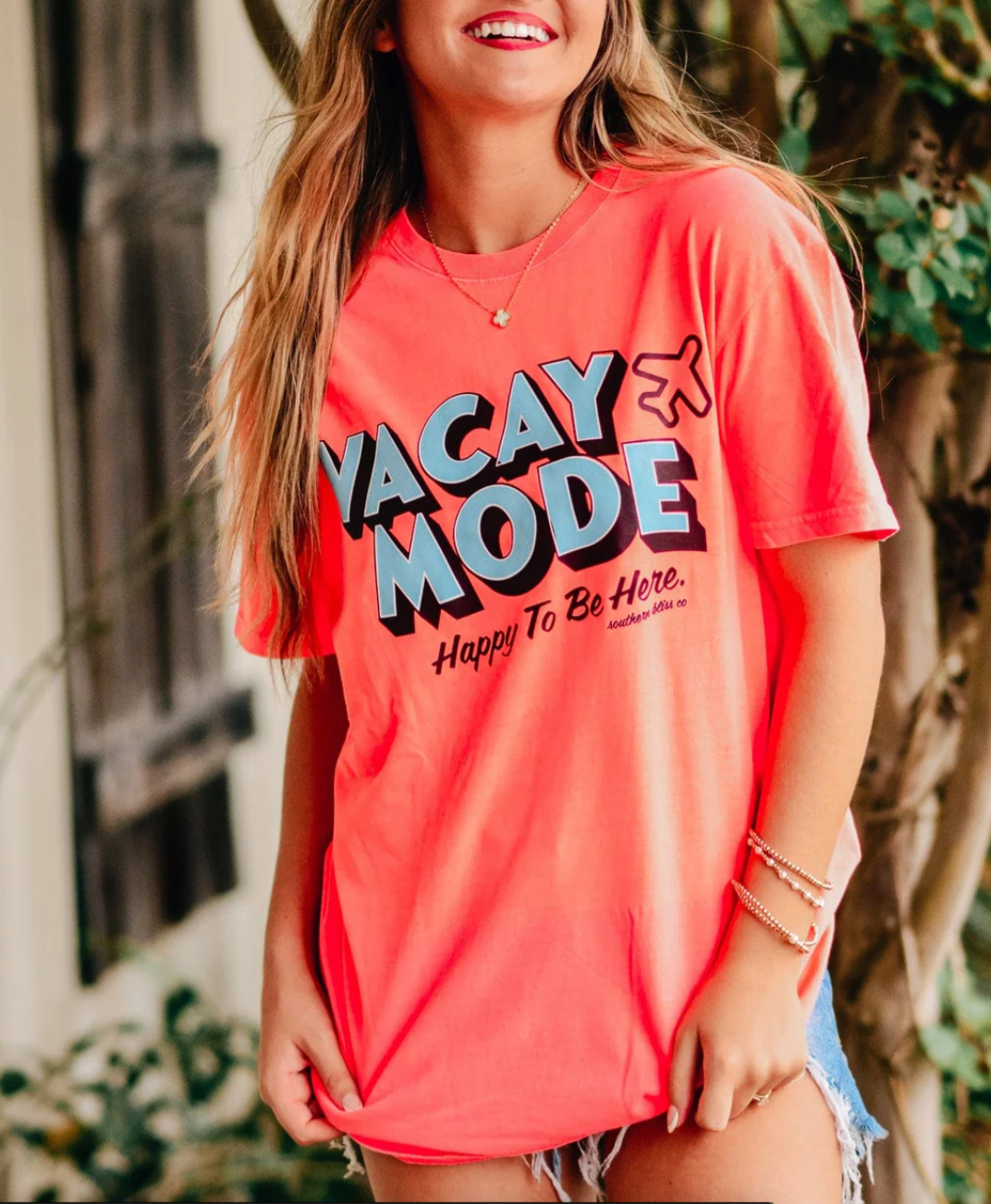 Vacay Mode Tee by Southern Bliss